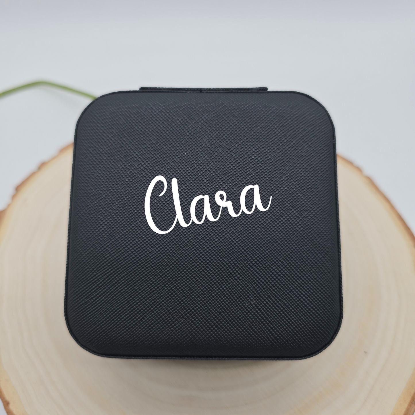 Personalisiertes Schmuckkästchen in Schwarz - Plottersu