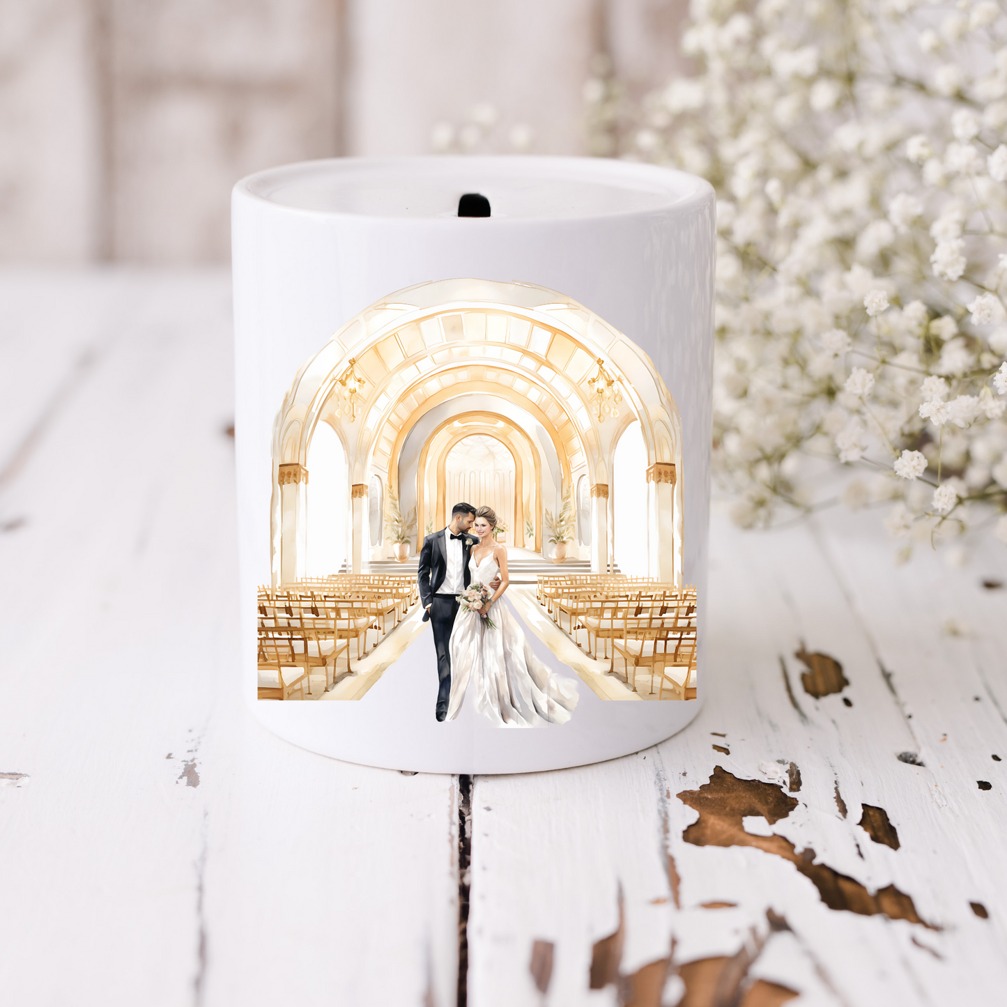 Spardose Hochzeit - Plottersu
