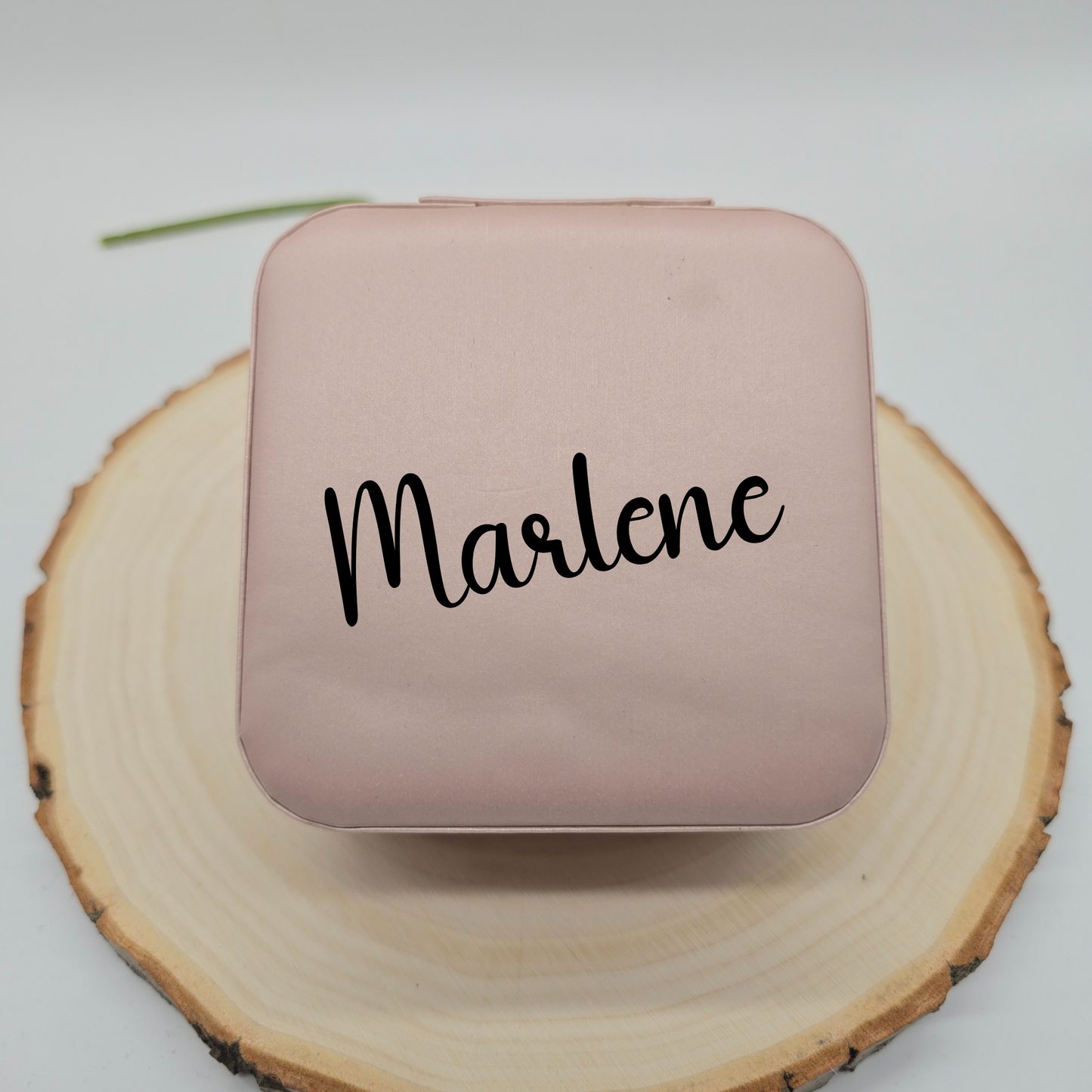 Personalisiertes Schmuckkästchen in Rosé - Plottersu