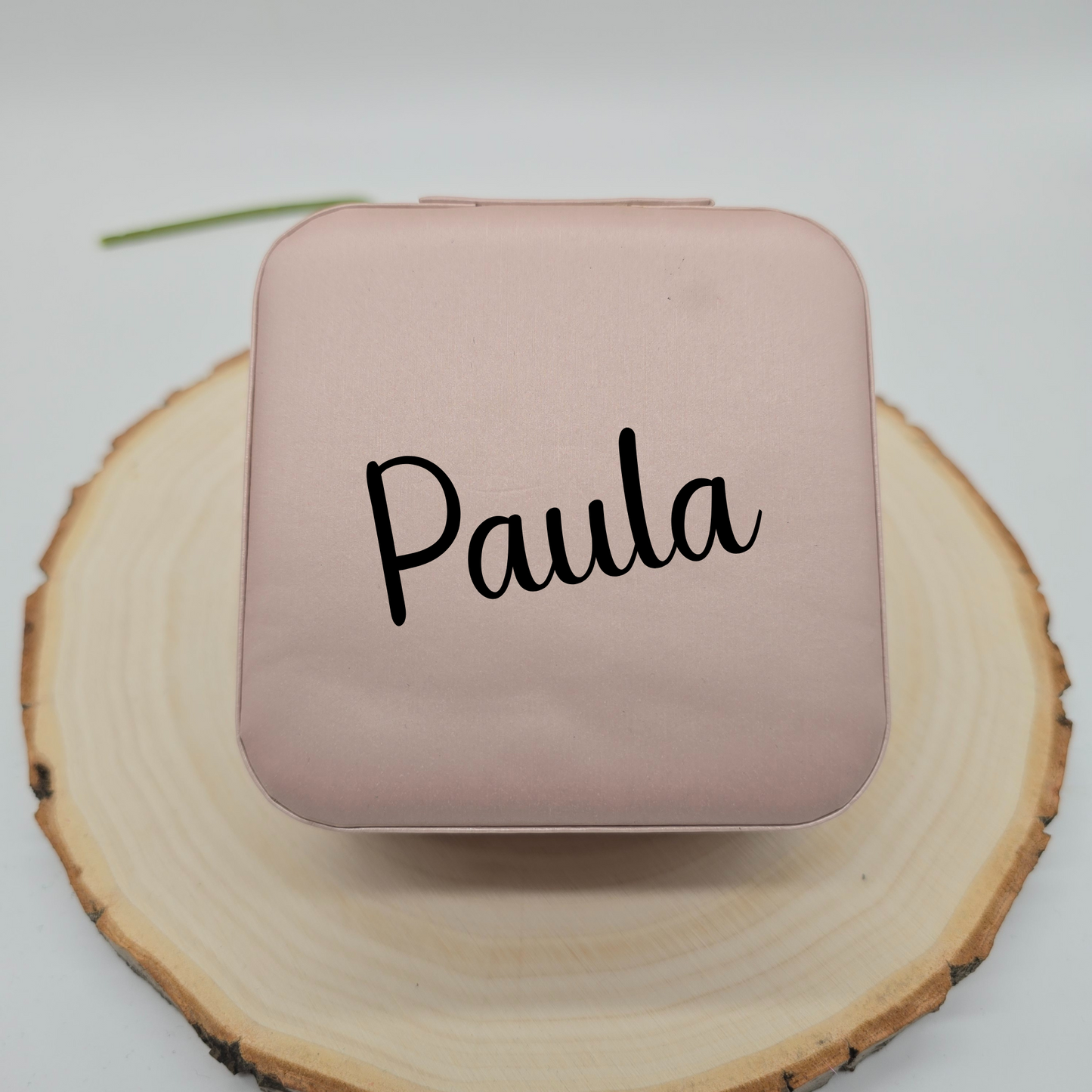 Personalisiertes Schmuckkästchen in Rosé - Plottersu