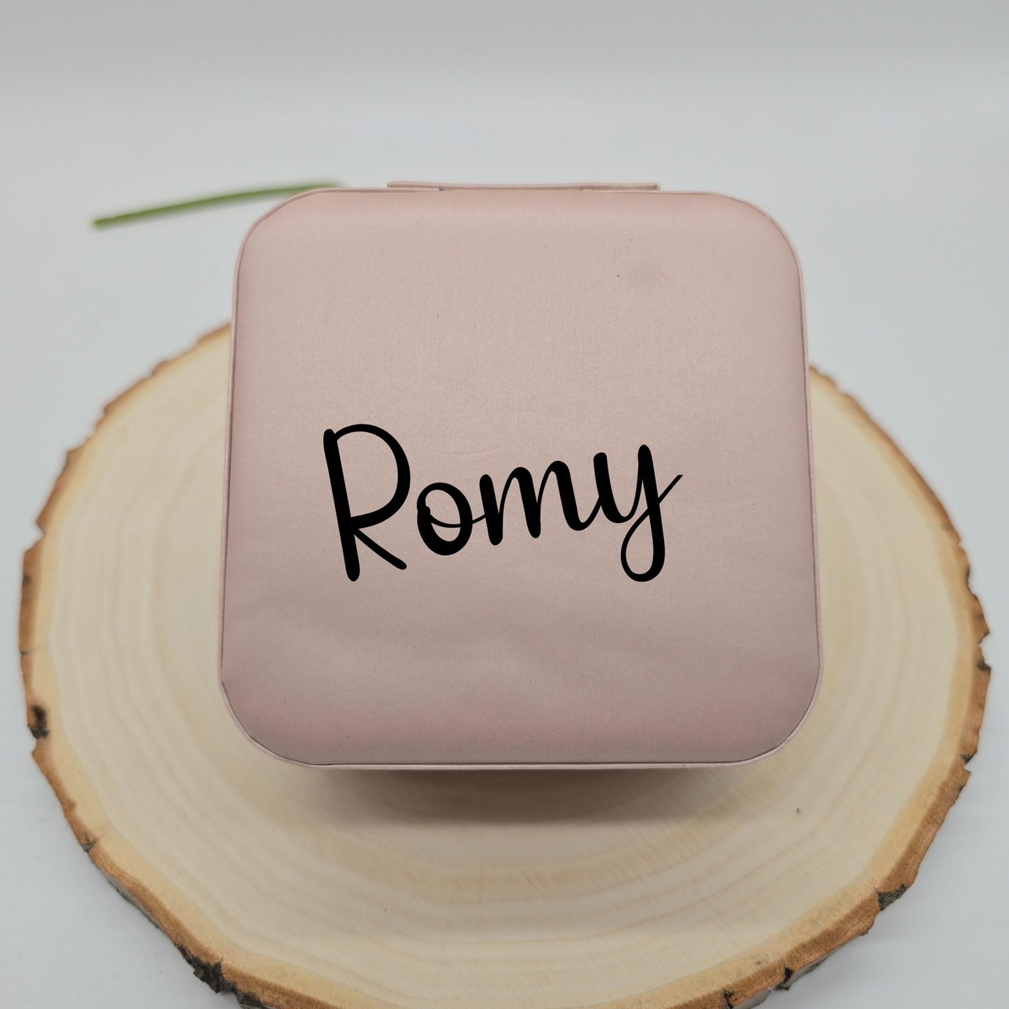 Personalisiertes Schmuckkästchen in Rosé - Plottersu