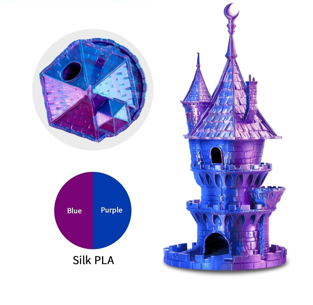 Eryone Purple & Blue Silk - Plottersu