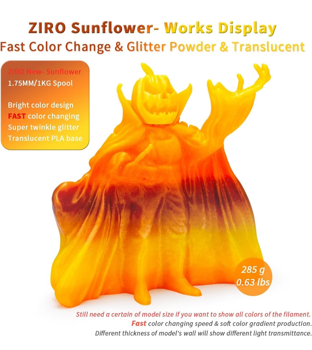 Ziro Sunflower Rainbow - Plottersu