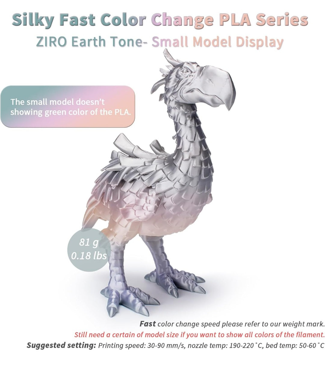 Ziro Eart Tone Rainbow Silk - Plottersu