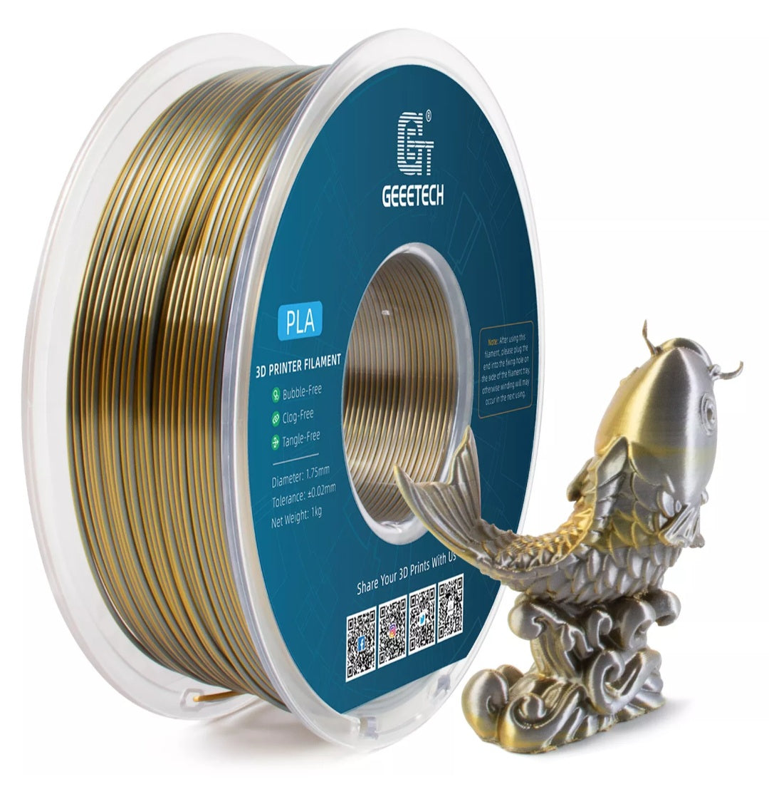 Geeetech Gold-Silber Silk - Plottersu