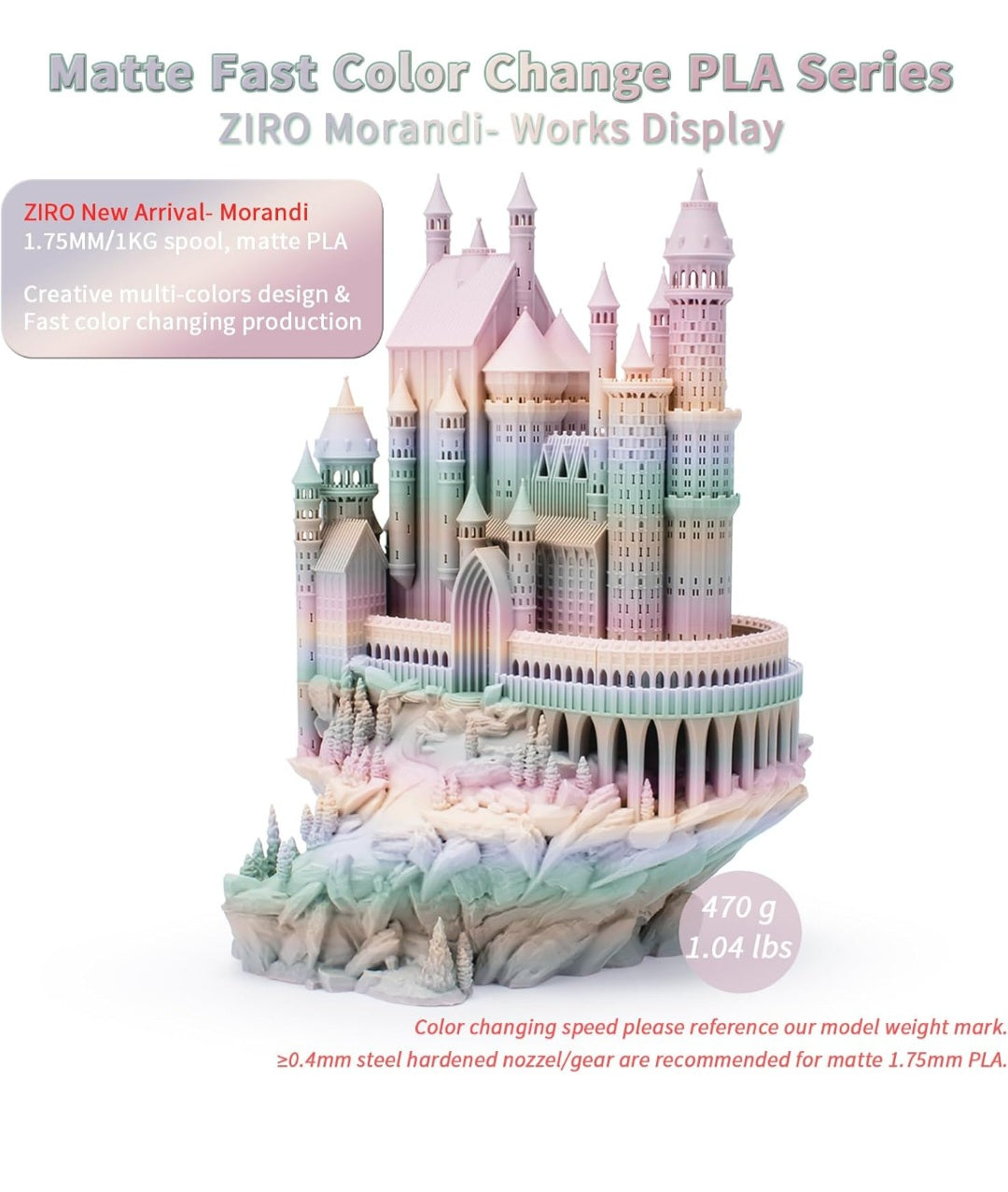 Ziro Morandi Rainbow Matt - Plottersu