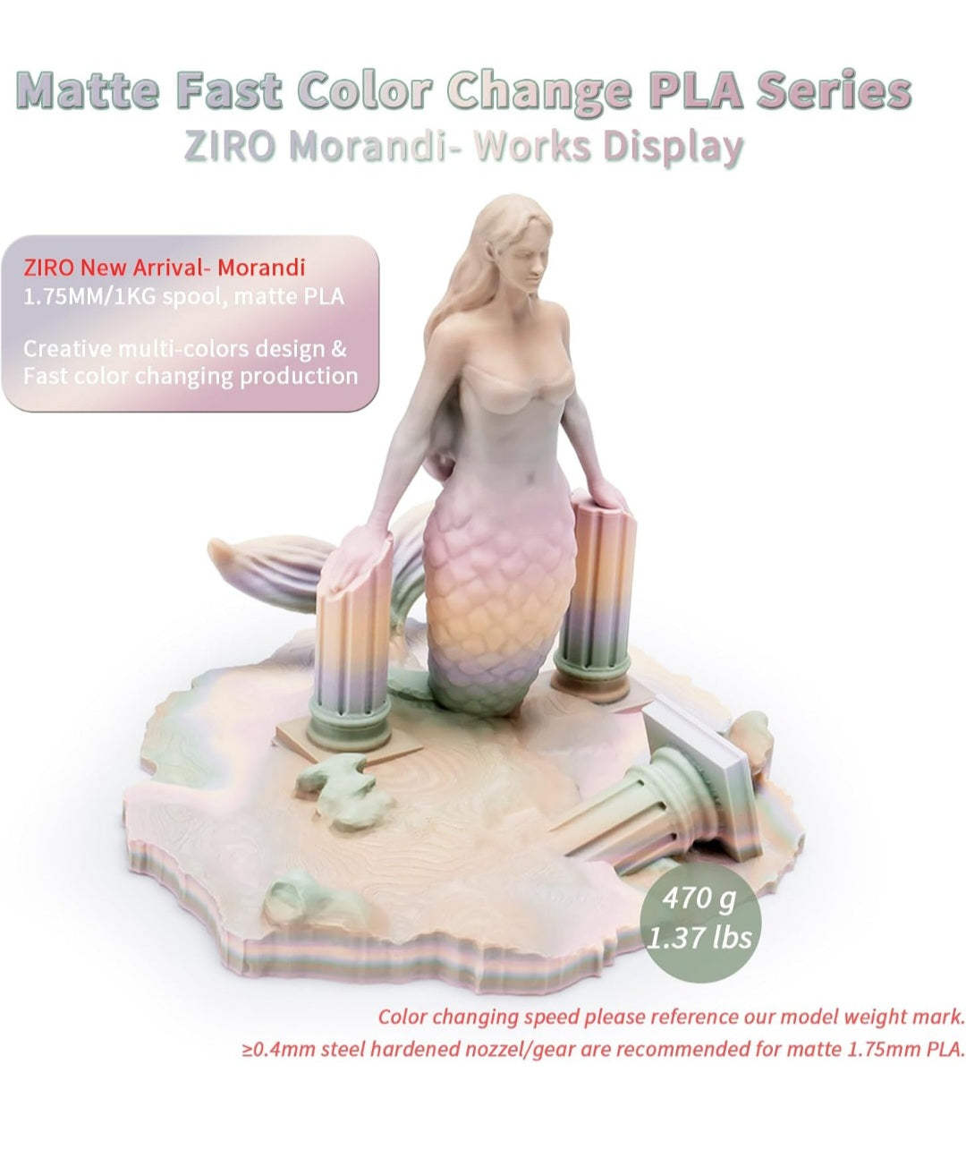 Ziro Morandi Rainbow Matt - Plottersu