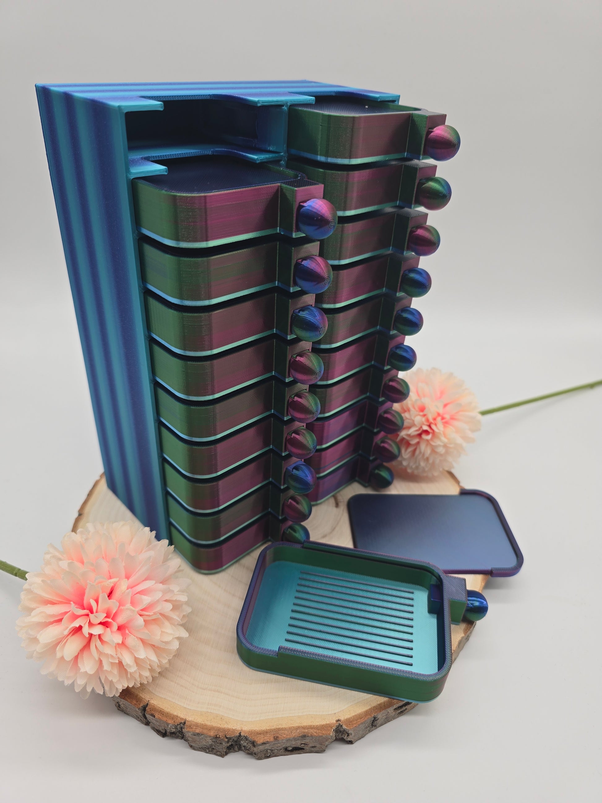 Eryone  Red & Blue & Green   Silk - Plottersu