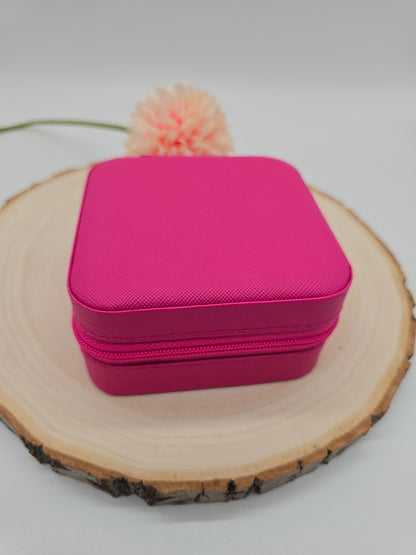 Personalisiertes Schmuckkästchen in Pink - Plottersu