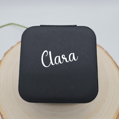 Personalisiertes Schmuckkästchen in Schwarz - Plottersu