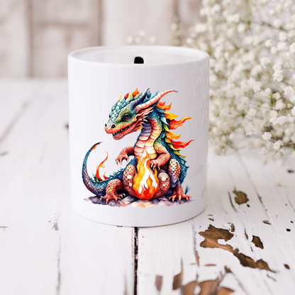 Spardose  Drache - Plottersu