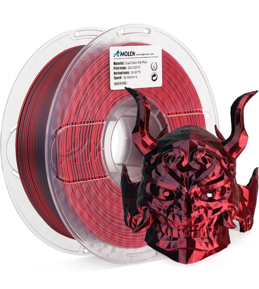 Amolen  Rot-Schwarz   Silk - Plottersu